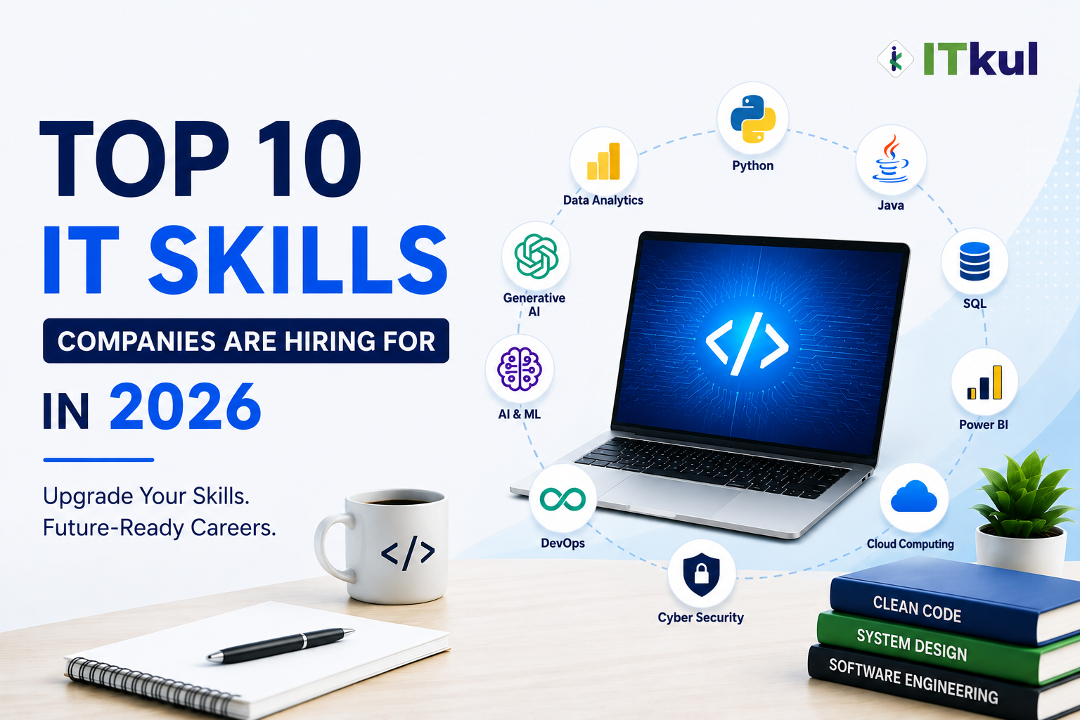 Top 10 IT Skills Companies Are Hiring for in 2026